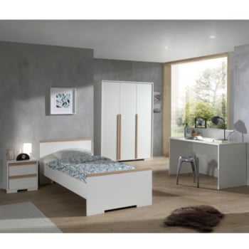 Combinaison de chambre d'enfant 9 London-blanc/hêtre