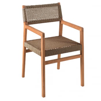 Chaise de jardin Luna | 50 x 55 x 82 cm | Bois de teck