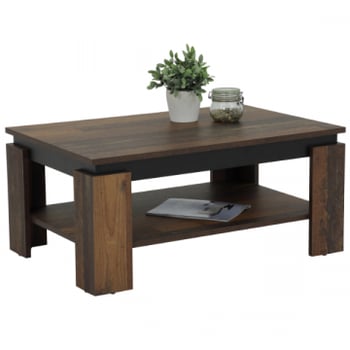Table basse Timo 90x60 cm-Bois ancien