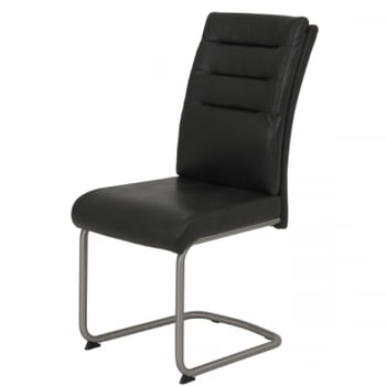 Chaise de salle à manger Paulina-vintage anthracite