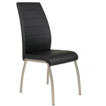 Chaise de salle à manger Ambre-noir