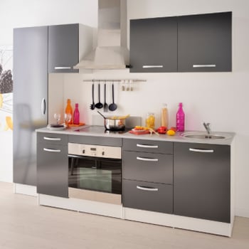 Ensemble de cuisine Eko 1 | sans appareils | gris brillant