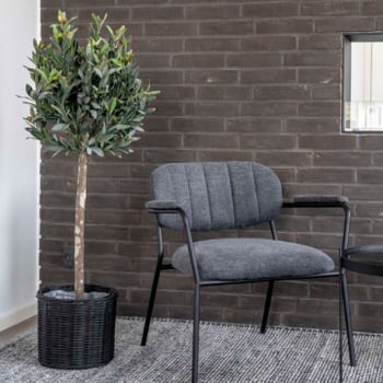 Olivier artificiel 120cm - Vert | PE, Polyester
