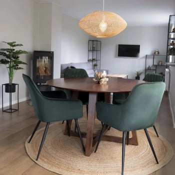 Tapis en jute tressé naturel - Bombay | 180cm