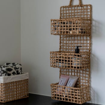 Etagère murale Sines - 25x15x70 cm - papier