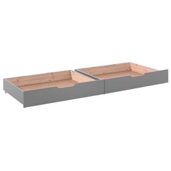 Rangements lit Elise - gris
