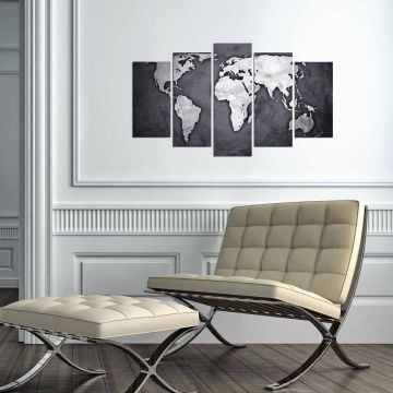 Charm MDF Painting Set | 5-Piece Decor | 100% MDF | Multicolor