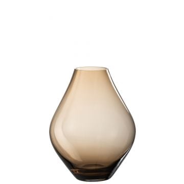 Vase abby verre ambre large