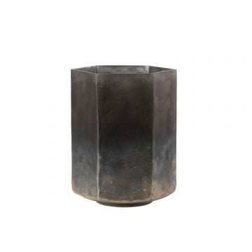 Phosphore hexagone gris large