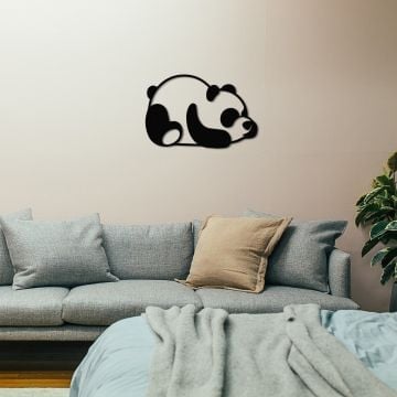 Wallity Decor : Accessoire mural en métal, 1 d'épaisseur, noir