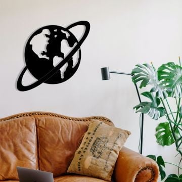 Wallity Decor Accessoire mural en métal | 100% métal | Noir