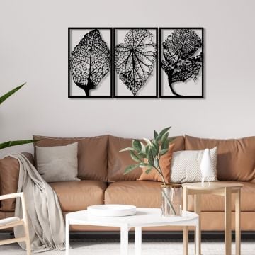 Wallity Accessoire mural en métal | 100% métal | Noir
