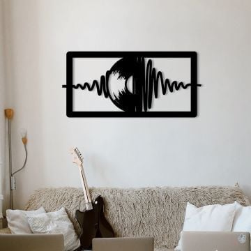 Wallity Decor Accessoire mural en métal | 100% métal | Noir