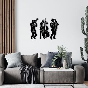 Wallity Accessoire mural décoratif en métal | 100% métal | Noir