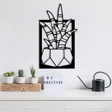Accessoire mural en métal Wallity - Noir | 100% métal