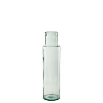 Vase cylindre recycle verre large