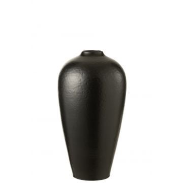 Vase ceramique noir large