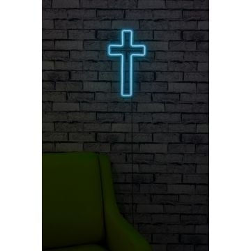 Néon Jésus-Christ - Série Wallity - Bleu