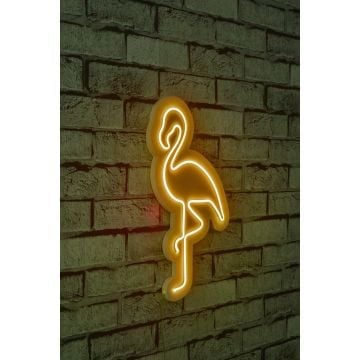 Néons Flamingo - Série Wallity - Jaune
