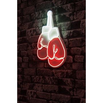 Gants de boxe fluo - Gamme Wallity - Rouge