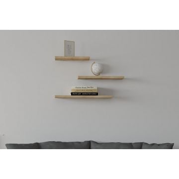 Étagère murale Woody Fashion 2cm | Chêne saphir