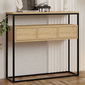 Woody Fashion Console | 100% Mélamine | Saphir