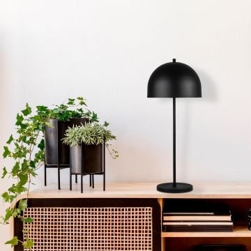 Lampe à poser Sheen | Corps en métal | 24 cm de diamètre | 58 cm de hauteur
