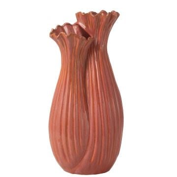 Vase botanica duo argile cuivre rose