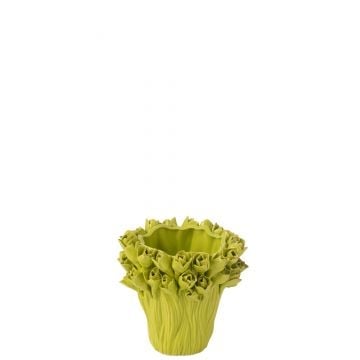 Vase ambrosia ceramique vert small