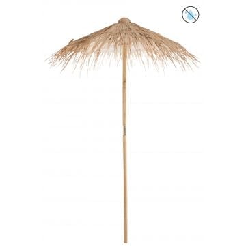 Parasol paille naturel small