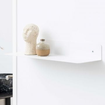  Étagère de rangement Jolie 1 planche - blanc 