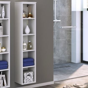 Colonne ouverte Gene 25cm - blanc 