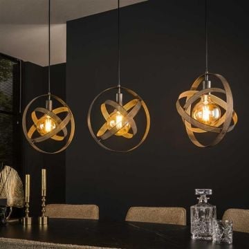 Lampe suspendue Kosmiek-Artic noir