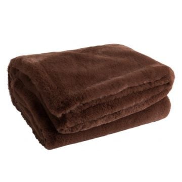 Plaid cutie polyester marron