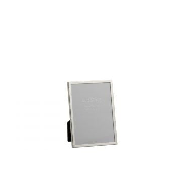 Cadre photo bord fin 13x18 metal argent medium