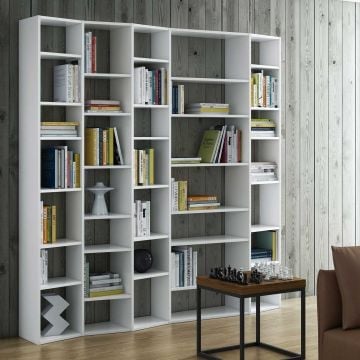 Bibliothèque Varna modèle 5 - blanc