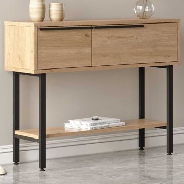 18mm Woody Fashion Sideboard | 100% Melamine Coated | Walnut Color