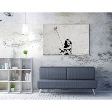 Barnes Peinture sur toile | 70x100 cm | Multicolore