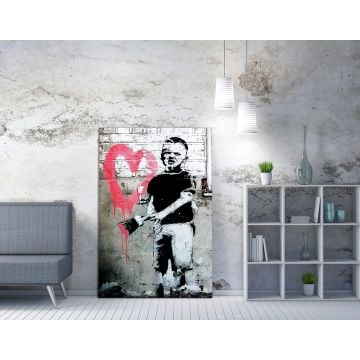 Barnes Peinture sur toile encadrée | Multicolore | 70x100 cm