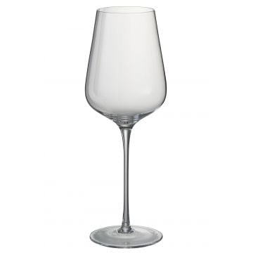 Verre a vin rouge cristal transparent