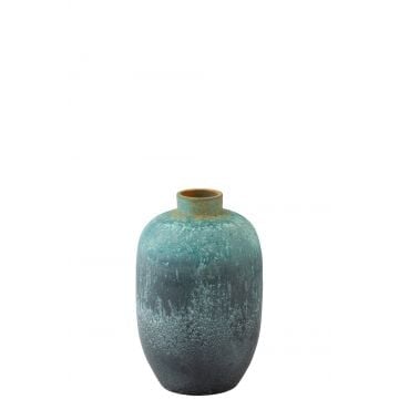 Vase vintage ceramique azur small