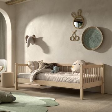 Lit banquette Forrest 90x200cm - bois de hêtre massif 
