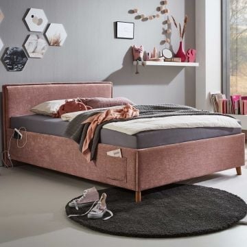 Lit double Ollie | 140 x 200 cm | Design rose