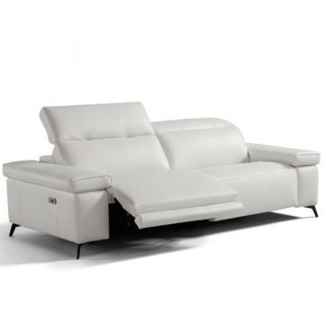 Siège trois places Selke | 114 x 230 x 80 cm | Réglable électriquement | Blanc
