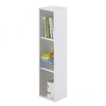 Armoire de rangement ouverte Olivia/Toni/Julie | 32 x 25 x 93 cm | Blanc