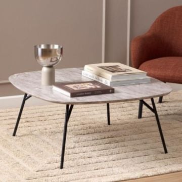 Table basse Carácas | 90 x 90 x 40 cm | Design en marbre
