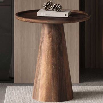 Table d'appoint Carla | Ø45 x 50 cm | Bois de manguier