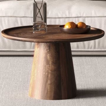 Table basse Juliana | Ø65 x 40 cm | Bois de manguier