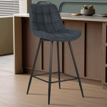 Tabouret de bar Riva | 46 x 55 x 93 cm | Bleu