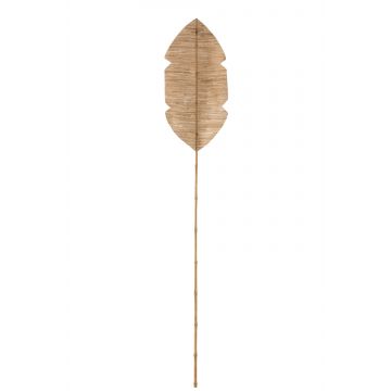 Feuille decorative bambou/feuille de bananier naturel large